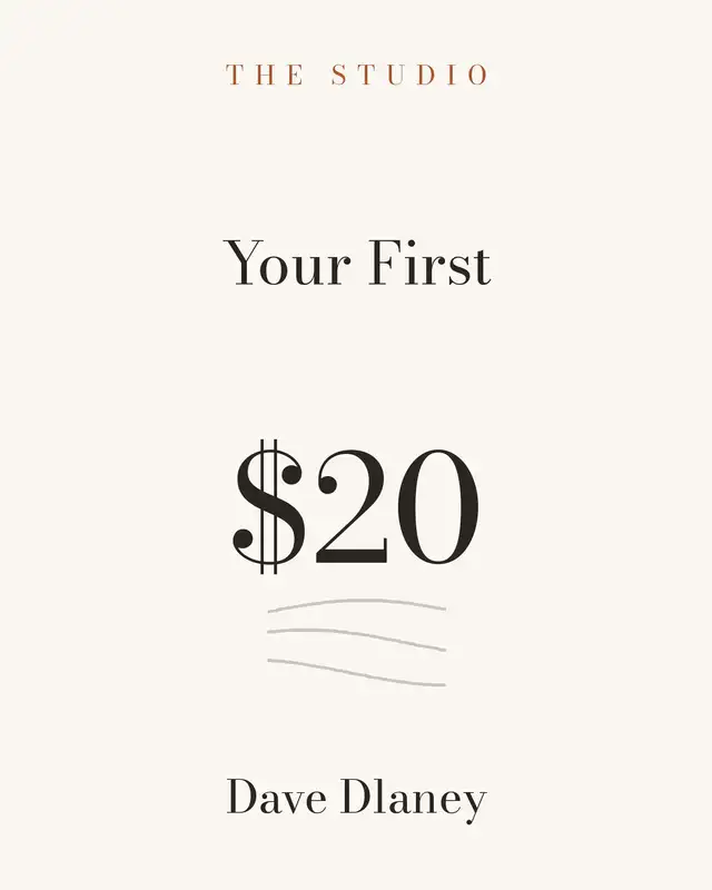 Your First $20 book cover