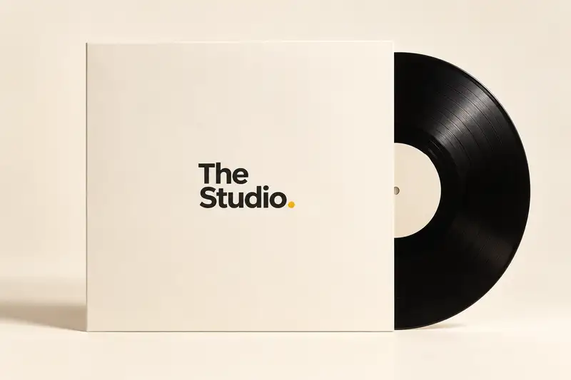 The Studio album cover mockup