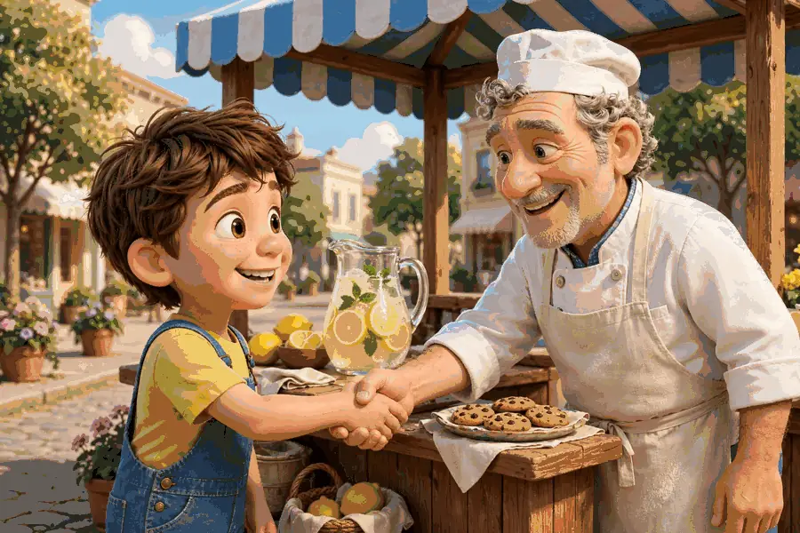 The bakery partnership: cookies by the stand