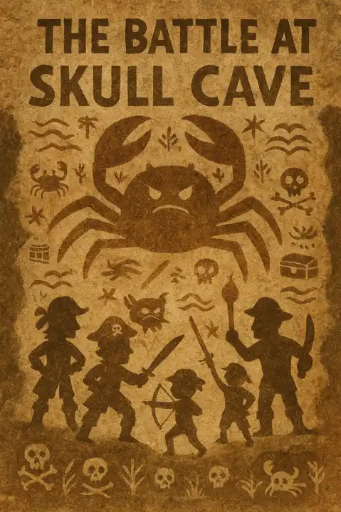 The Battle at Skull Cave book cover
